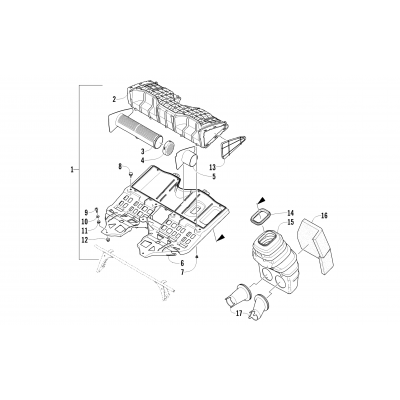 AIR SILENCER ASSEMBLY