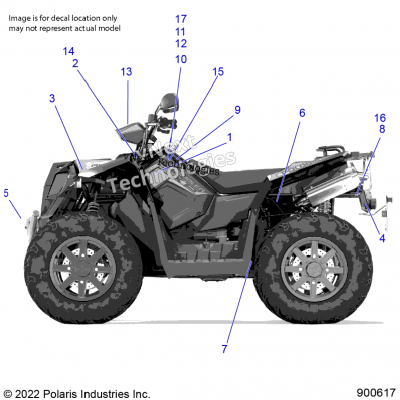 Body, Decals, And Componants, 3Pc