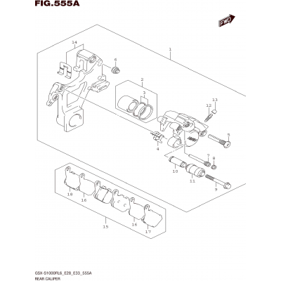 REAR CALIPER