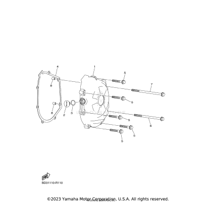 CRANKCASE COVER 1