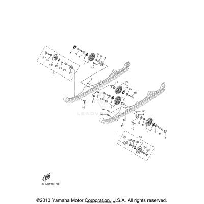 ALTERNATE TRACK SUSPENSION