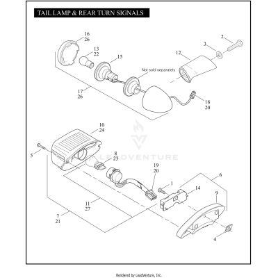 TAIL LAMP & REAR TURN SIGNALS