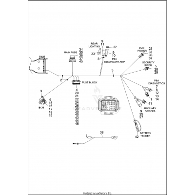 WIRING HARNESS, MAIN (8 OF 8)