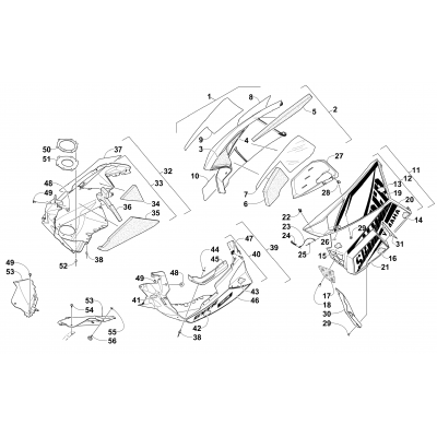 SKID PLATE AND SIDE PANEL ASSEMBLY