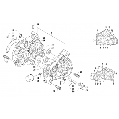 CRANKCASE ASSEMBLY