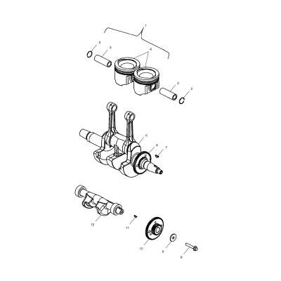 Piston & Crankshaft