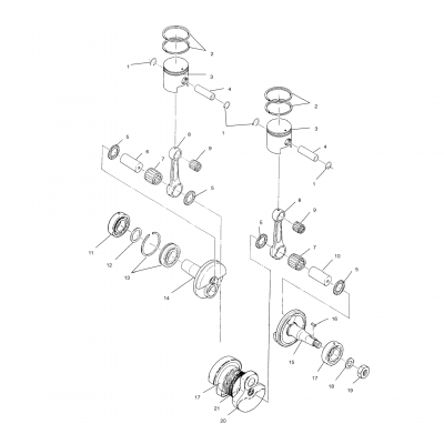 Piston & Crankshaft