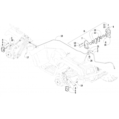 HYDRAULIC BRAKE ASSEMBLY