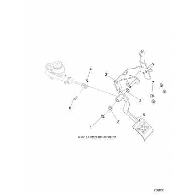 Brakes, Pedal & Master Cylinder Mounting