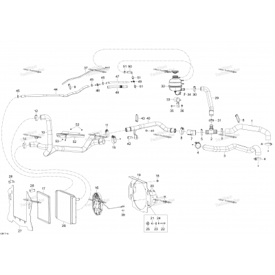 Cooling System - 1200 4-Tec