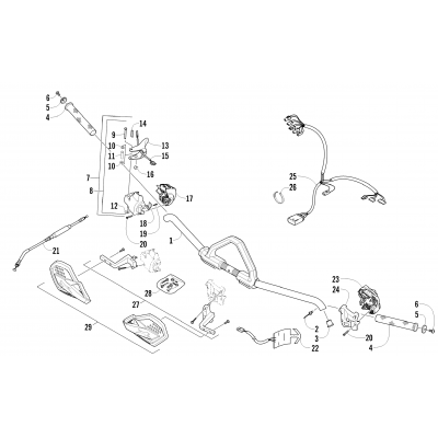 HANDLEBAR AND CONTROLS