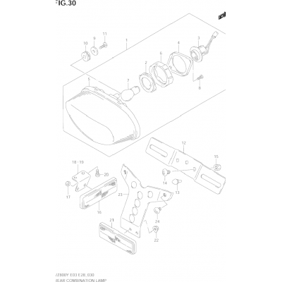 REAR COMBINATION LAMP