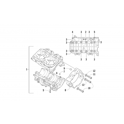 CRANKCASE ASSEMBLY