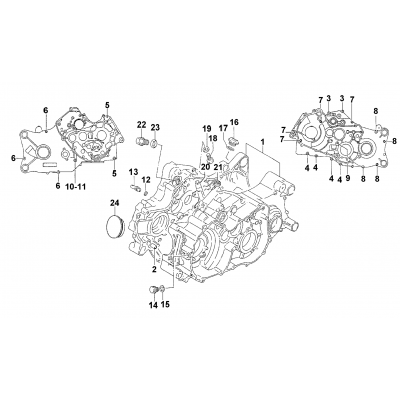 CRANKCASE ASSEMBLY