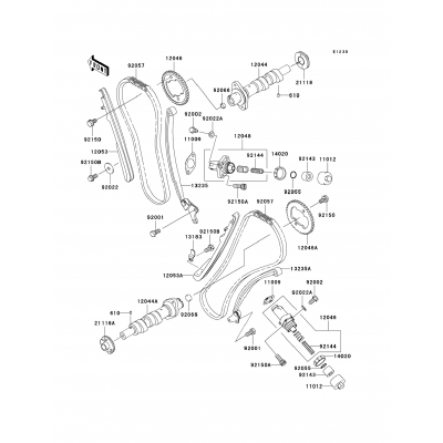 Camshaft(s)/Tensioner