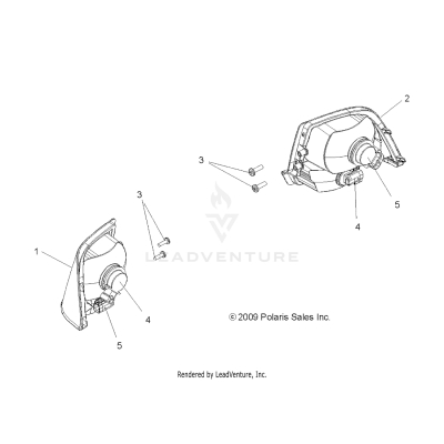 ELECTRICAL, TAILLIGHTS - A20SUE57D5 (49ATVTAILLAMPS09SPX2500QD)