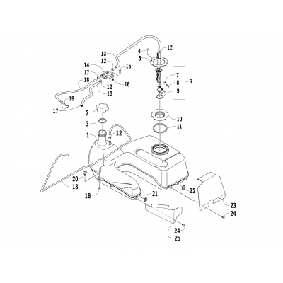 GAS TANK ASSEMBLY