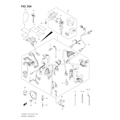 WIRING HARNESS (VL800T E28)