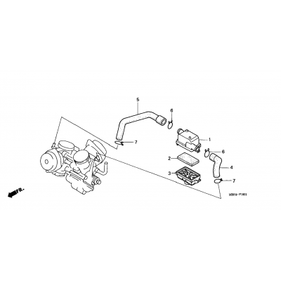 SUB AIR CLEANER