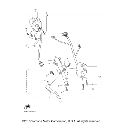 Handle Switch Lever