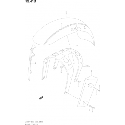 FRONT FENDER (MODEL Y)