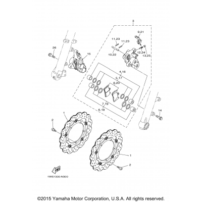 Front Brake Caliper