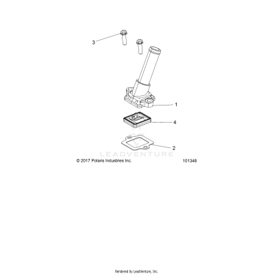 ENGINE, BREATHER - A19DAE57D5 (101348)