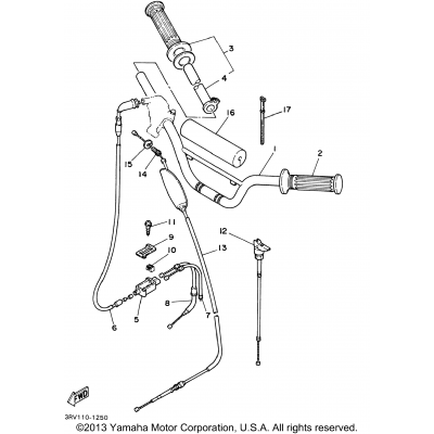 Steering Handle Cable