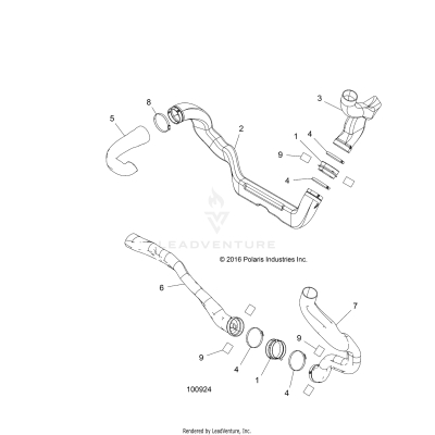 BODY, CLUTCH DUCTS - A19SXN85A8 [100924]