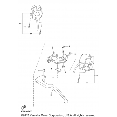 Handle Switch Lever