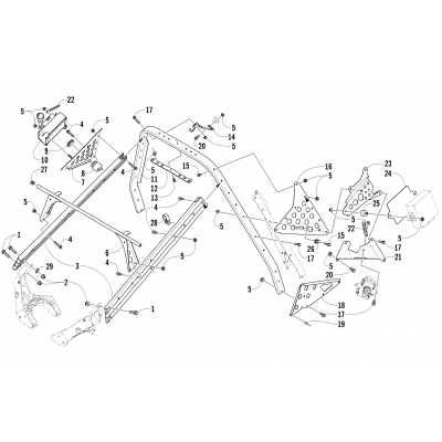 STEERING SUPPORT ASSEMBLY