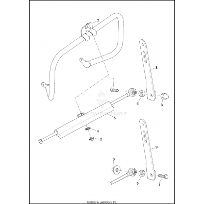 STEERING DAMPER - FLHTCUTG