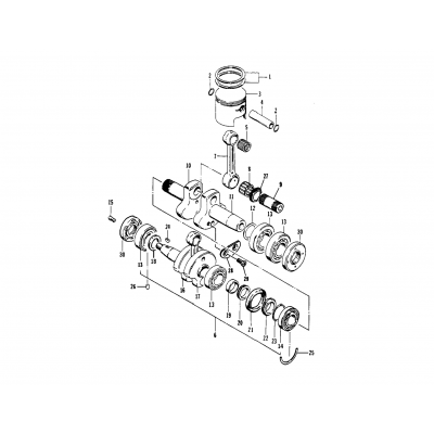 PISTON AND CRANKSHAFT