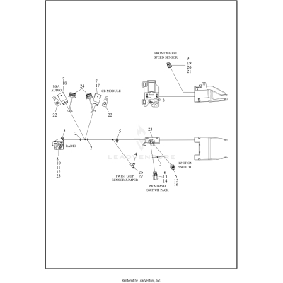 WIRING HARNESS, MAIN - FLHTCUTG (2 OF 9)