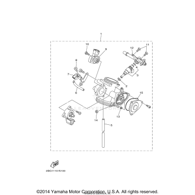 THROTTLE BODY ASSY 1