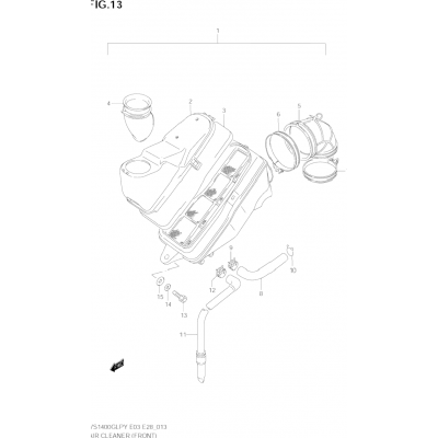 AIR CLEANER (FRONT)