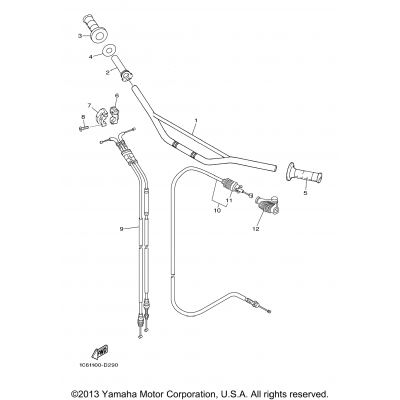 Steering Handle Cable