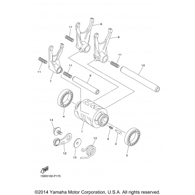 Shift Cam Fork