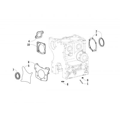 BOTTOM END GASKET SET ASSEMBLY