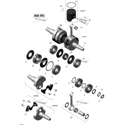 Crankshaft And Pistons