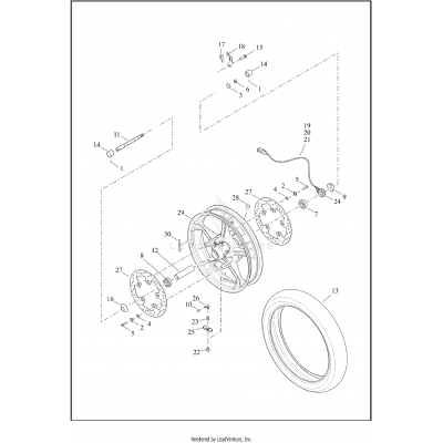 WHEEL, FRONT