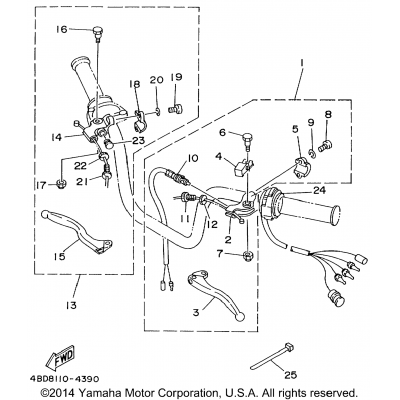 Handle Switch Lever