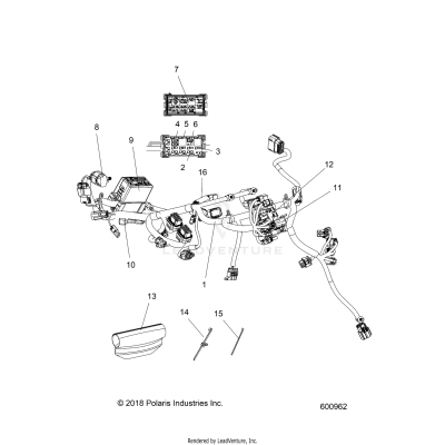 ELECTRICAL, MAIN WIRE HARNESS - S20EKL8RS ALL OPTIONS (600962)
