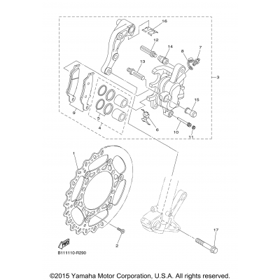 Front Brake Caliper