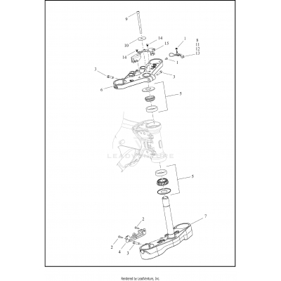 FORK BRACKETS, FRONT