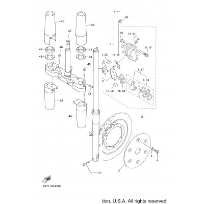 Front Brake Caliper