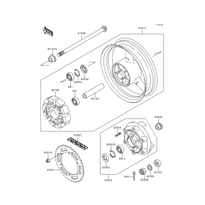 Rear Wheel/Chain