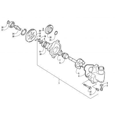 WATER PUMP ASSEMBLY