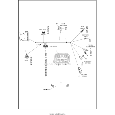 WIRING HARNESS, MAIN (8 OF 8)