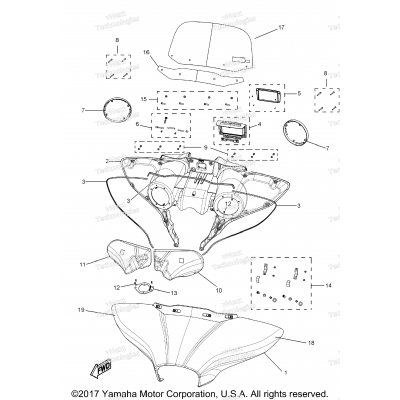 Cowling Windshield